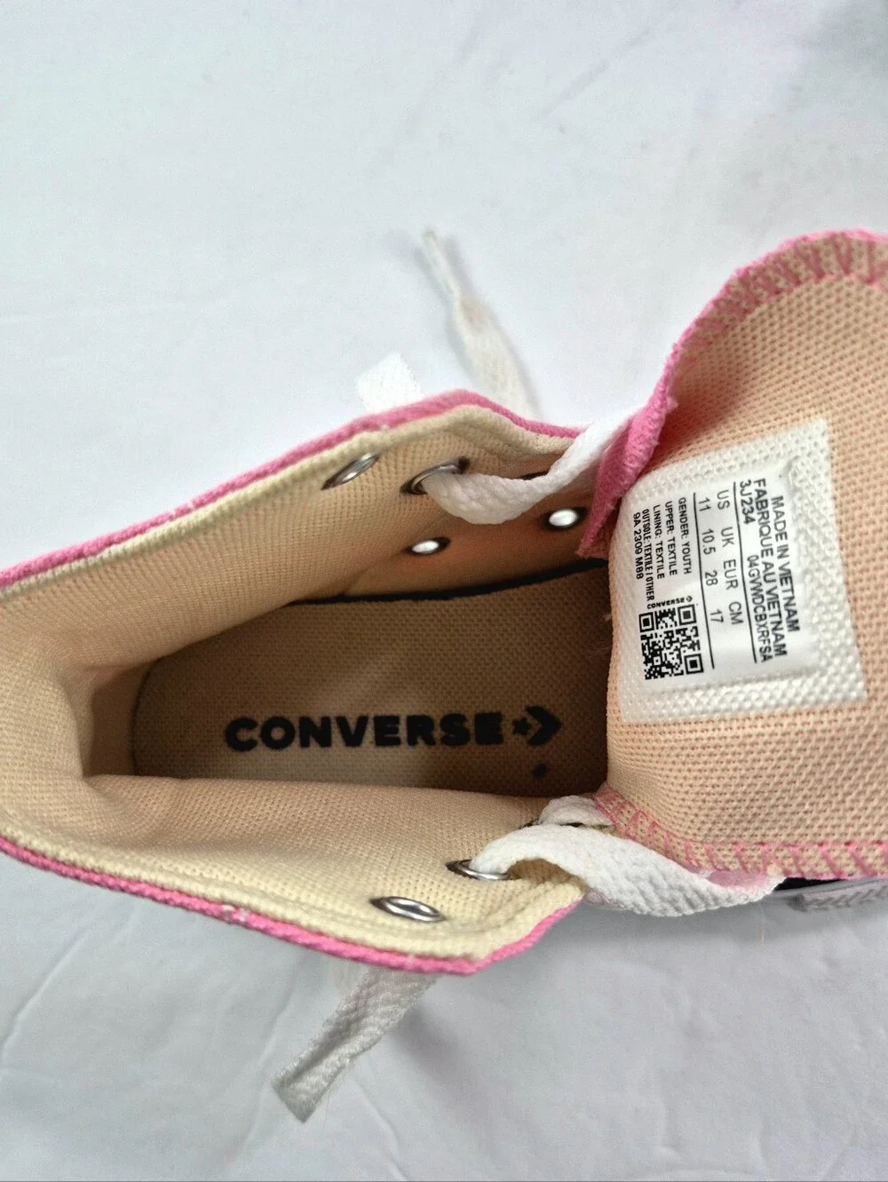 Converse Chuck Taylor All Star Pink High Top Sneakers Kids Size 11